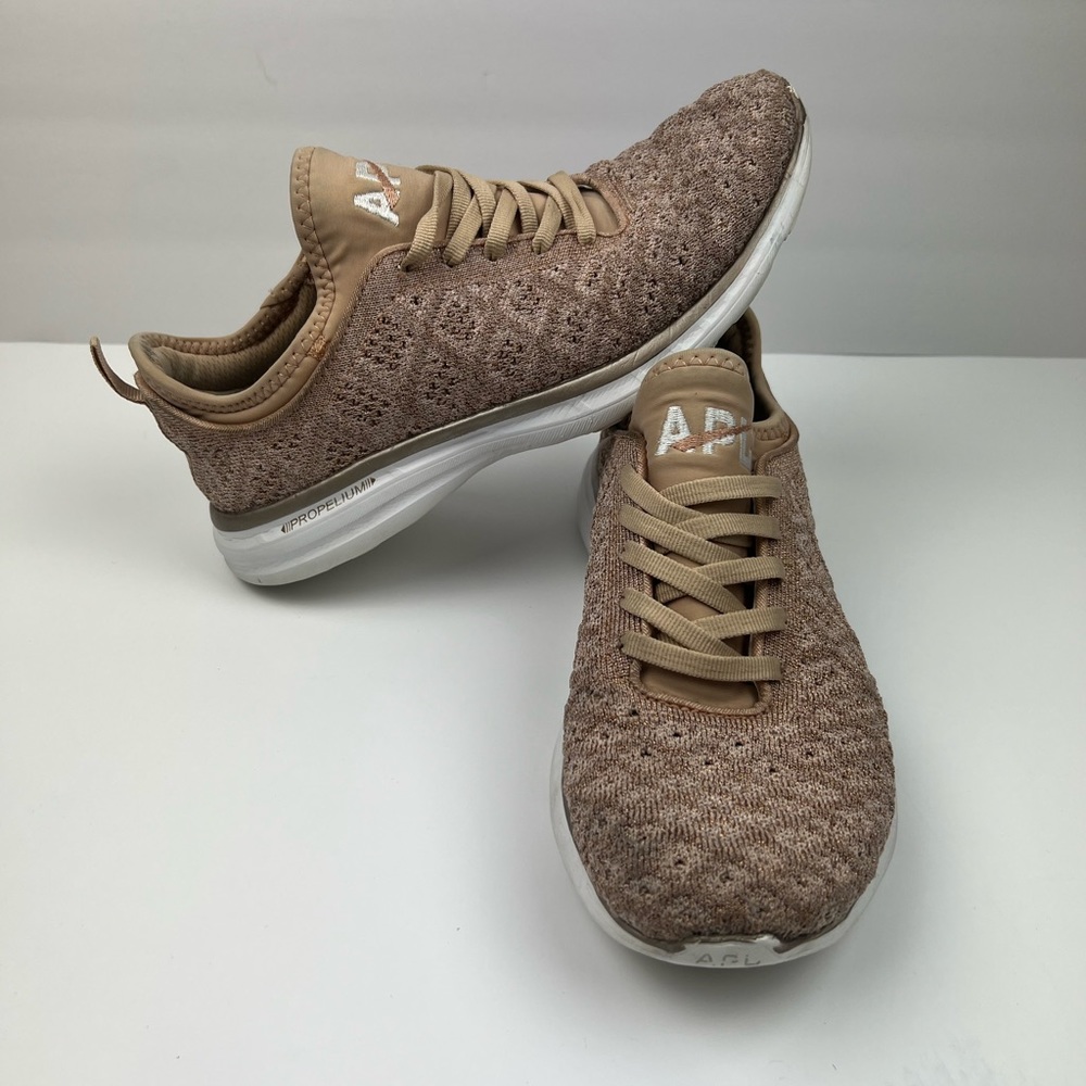 APL Athletic Propulsion Labs WomenRunning Shoes Rose Gold Techloom Phantom 7.5 - Picture 8 of 9